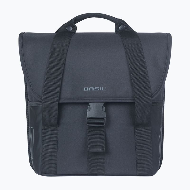 Cyklistická brašňa Basil Go Single Bag 16 l solid black