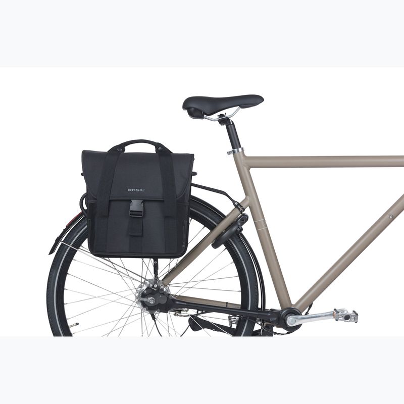Cyklistická brašňa Basil Go Single Bag 16 l solid black 6