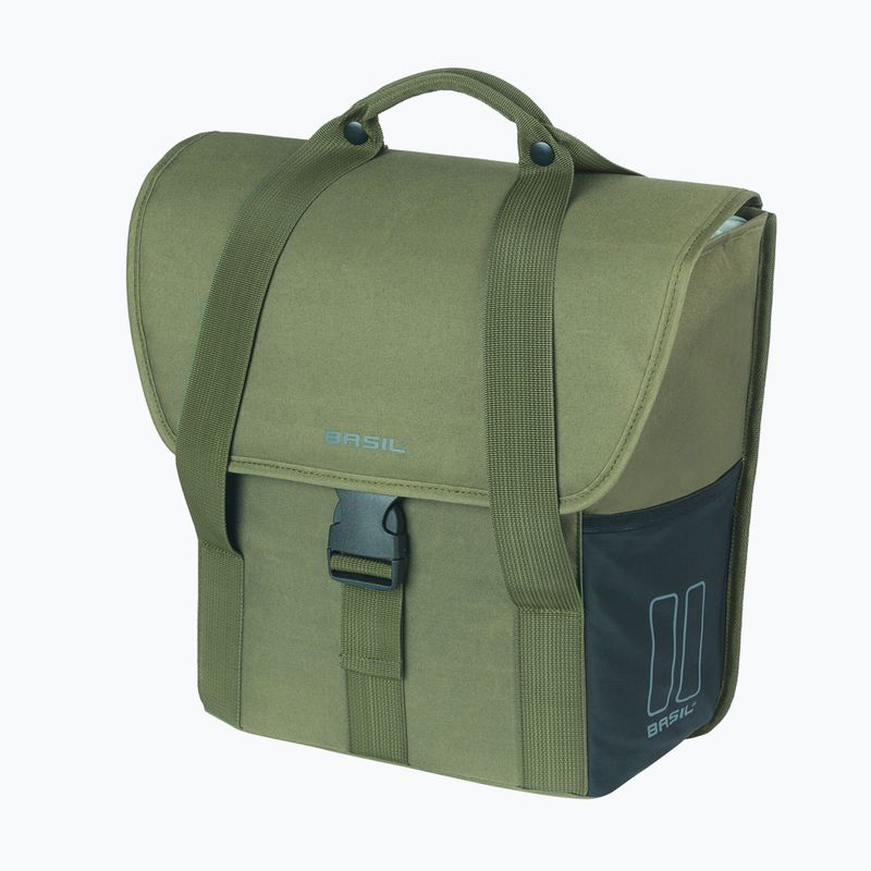 Cyklistická brašňa Basil Go Single Bag 16 l dark green 2