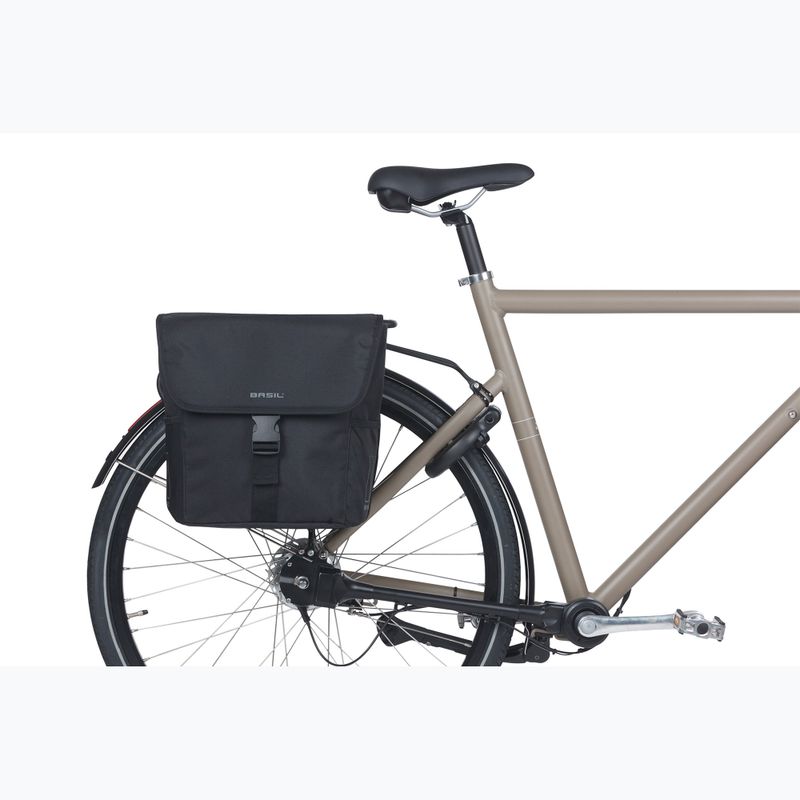 Cyklistická brašňa Basil Go Double Bag 32 l solid black 6