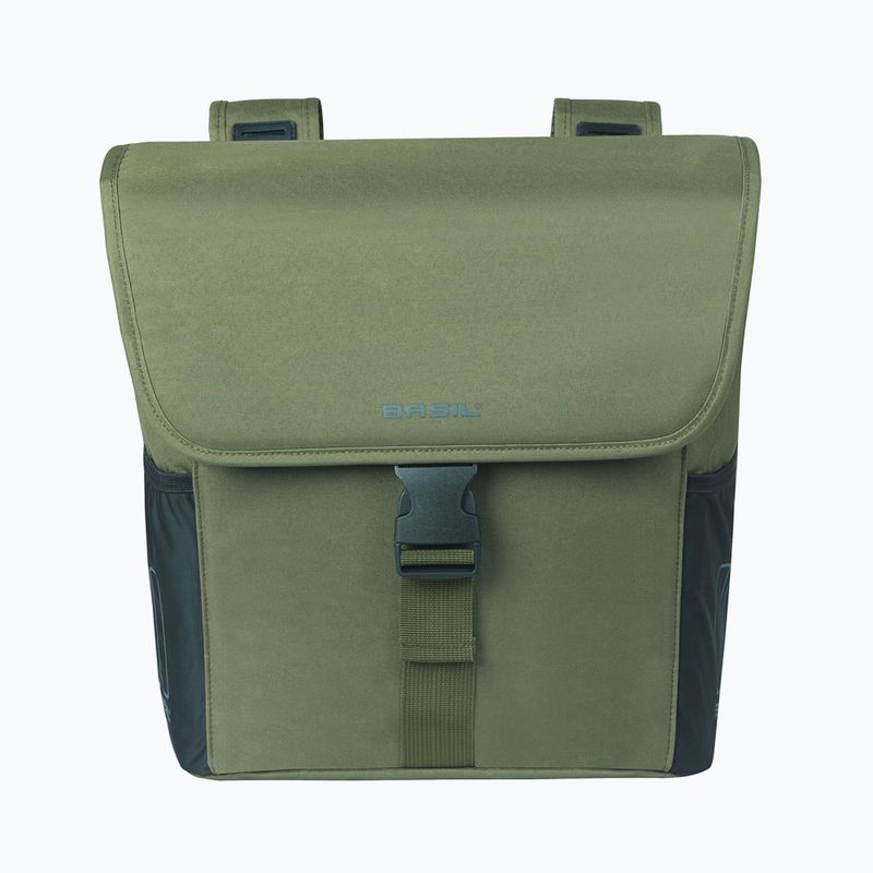 Cyklistická brašňa Basil Go Double Bag 32 l dark green 2