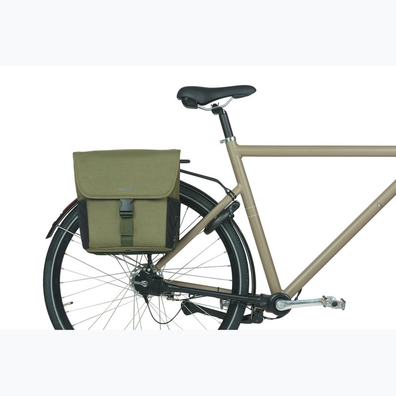 Cyklistická brašňa Basil Go Double Bag 32 l dark green 6