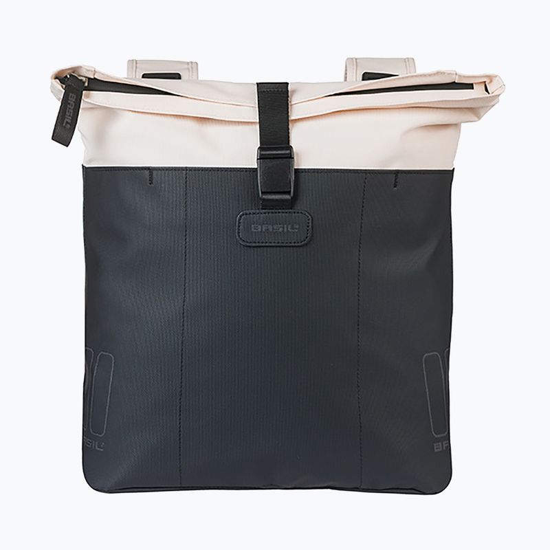 Cyklistická taška Basil Vive Double Pannier Bag 35 l off white/black 2