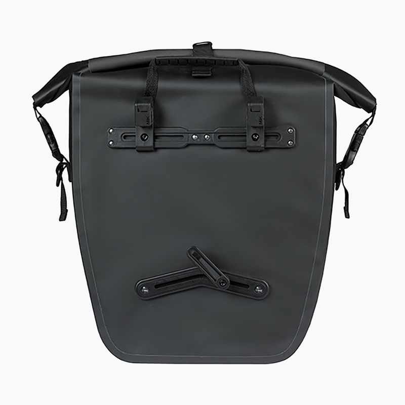 Cyklistická taška Basil Rivo L Single Bag MIK Hooks 31 l black 3