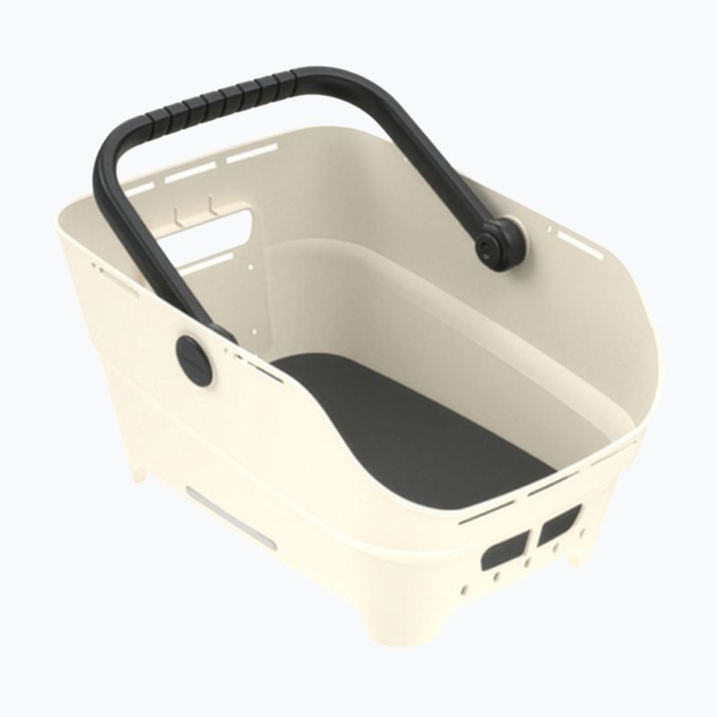Zadný  košík na bicykel Basil Cento Neo MIK off white 2