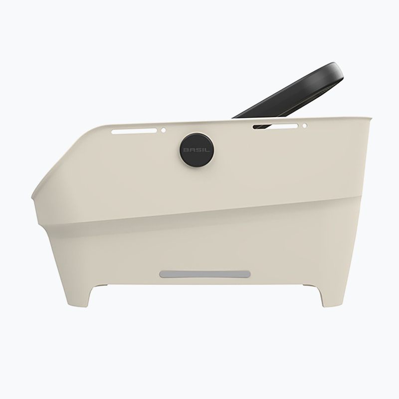 Zadný  košík na bicykel Basil Cento Neo MIK off white 3