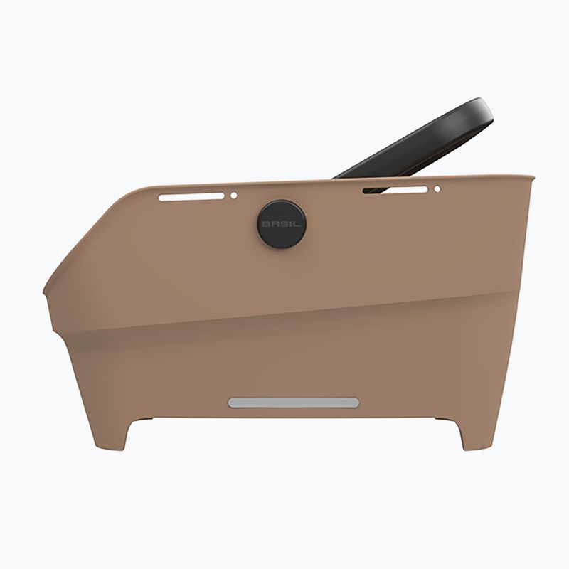 Zadný  košík na bicykel Basil Cento Neo MIK sand 3