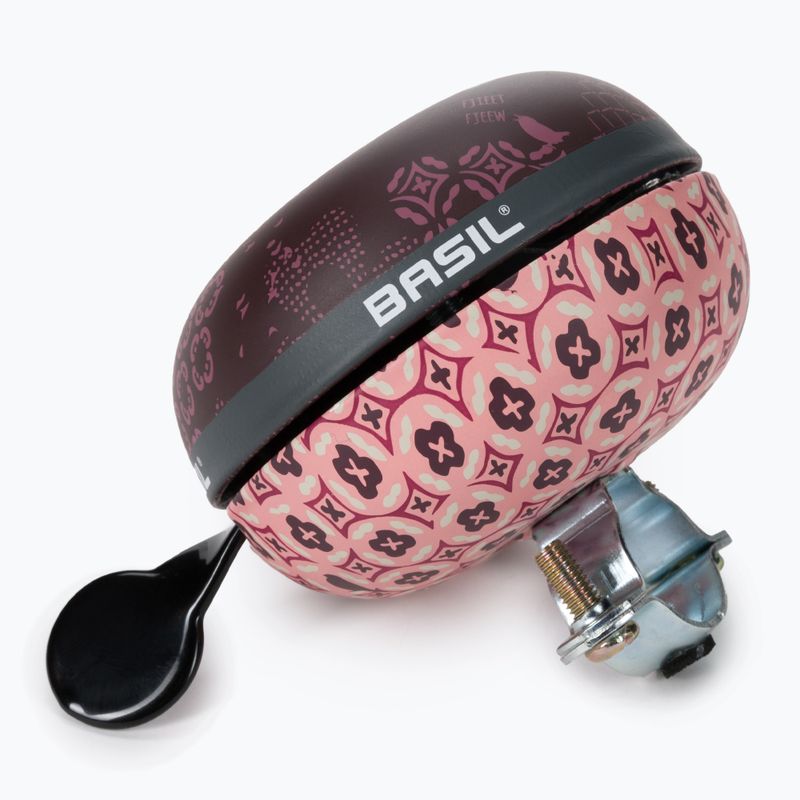 Zvonček na bicykel Basil Boheme červený B-50523