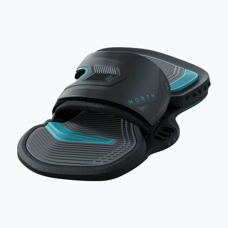 North Kiteboarding Footstraps Flex Viazanie čierna NK41119