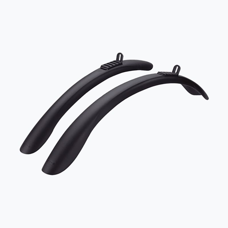 Blatníky na bicykel BBB Cycling RainWarriors 24/26 set black