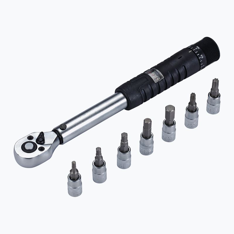 BBB Cycling TorqueSet momentový kľúč 2-14Nm čierny