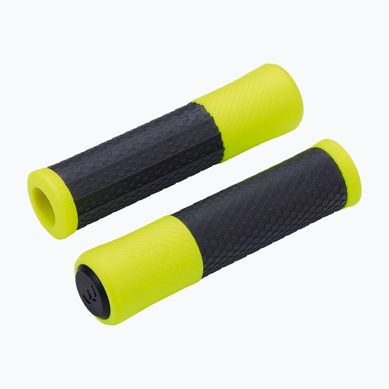 Gripy na riadidlá BBB Cycling Viper black/neon yellow