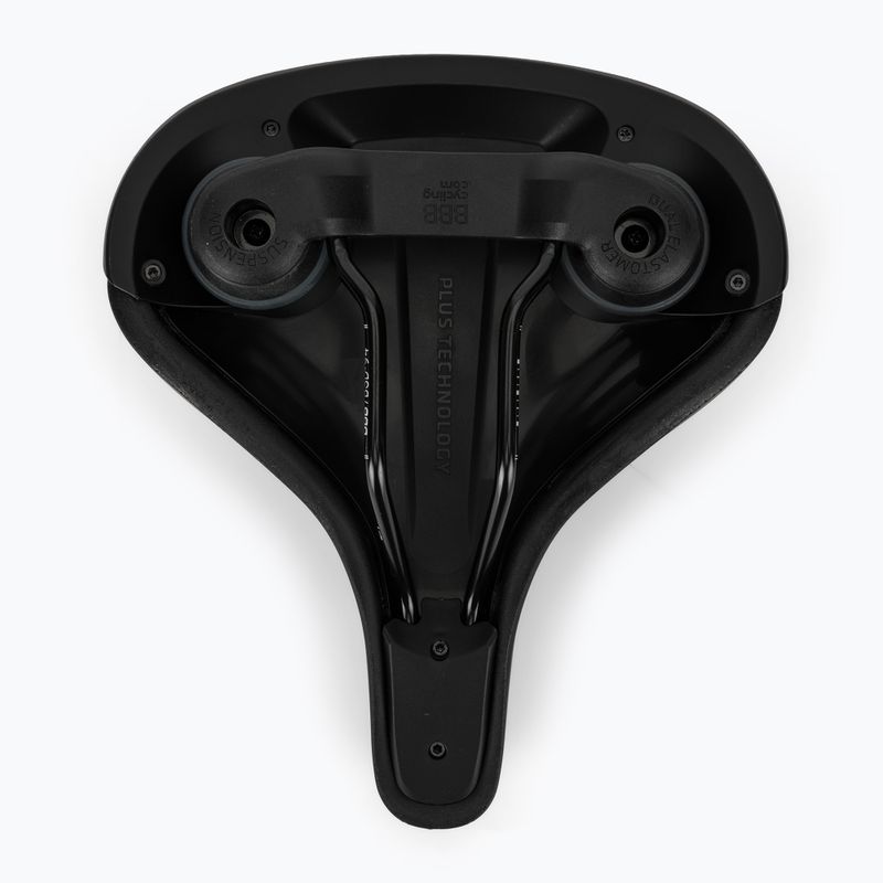Cyklistické sedlo BBB Meander Upright black 4