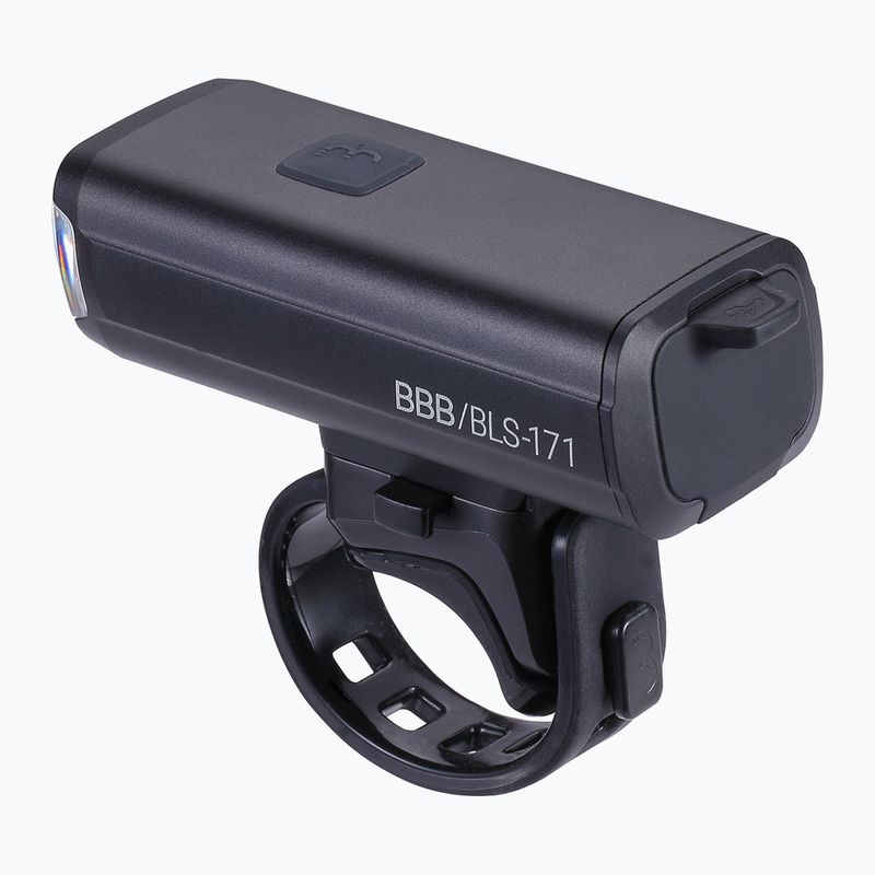 BBB Cycling StrikeDuo 1200 čierne predné svetlo na bicykli 7