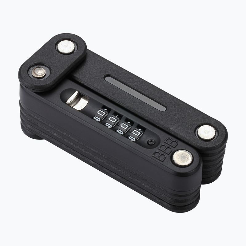 Zámok na bicykel BBB Cycling CodeFold black 4