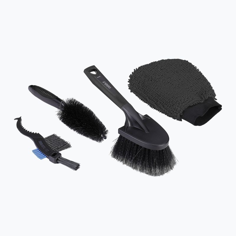 BBB Cyklistická čistiaca súprava rámov čierna 2