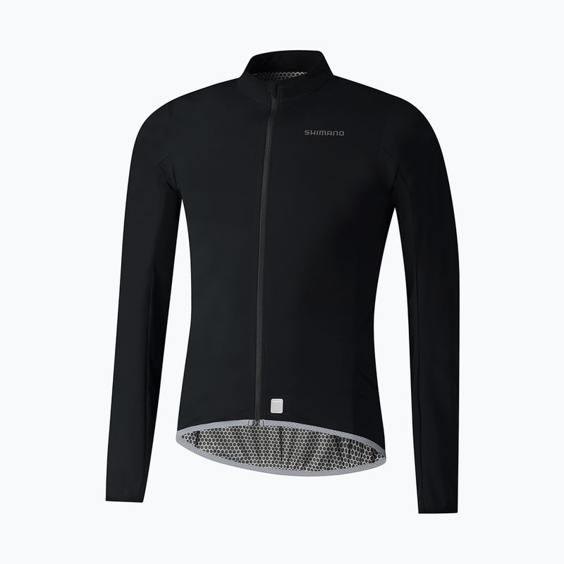 Shimano Windflex pánska cyklistická bunda čierna PCWWBPWUE11ML0104