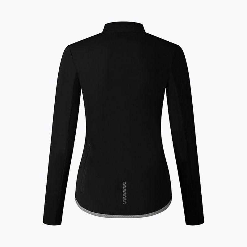 Dámska cyklistická bunda Shimano Windflex čierna PCWWBPWUE11WL0114 2