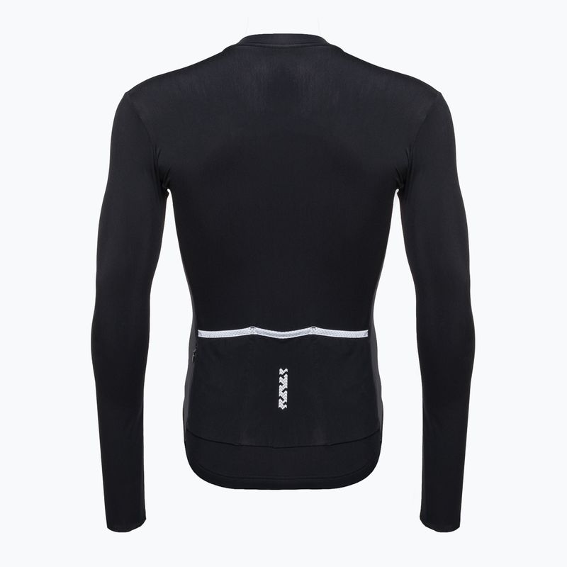 Pánska cyklistická mikina Shimano Vertex Thermal LS Jersey čierna PCWJSPWUE13ML18 2