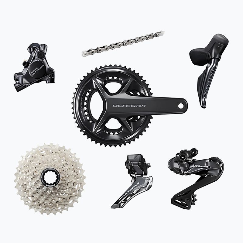 Skupina príslušenstva Shimano R8170 Ultegra Di2 kotúčové brzdy 170mm/50x34T/11-34