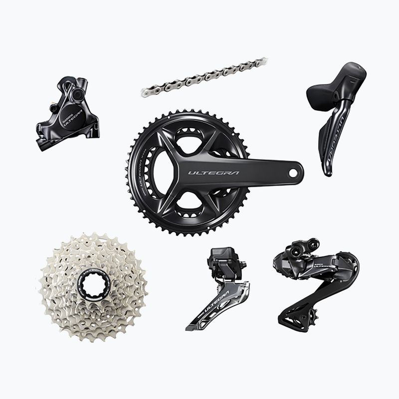 Skupina doplnkov  Shimano R8170 Ultegra Di2 175 kotúčové brzdy 52x36T/11-34