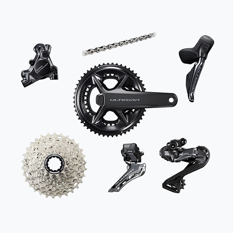 Skupina doplnkov  Shimano R8170P Ultegra Di2 s meračom sily 172.5 kotúčové brzdy 50x34T/11-30