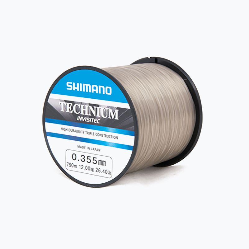 Shimano Technium Invisitec transparentné monofilné vlákno TECINV25QPPB