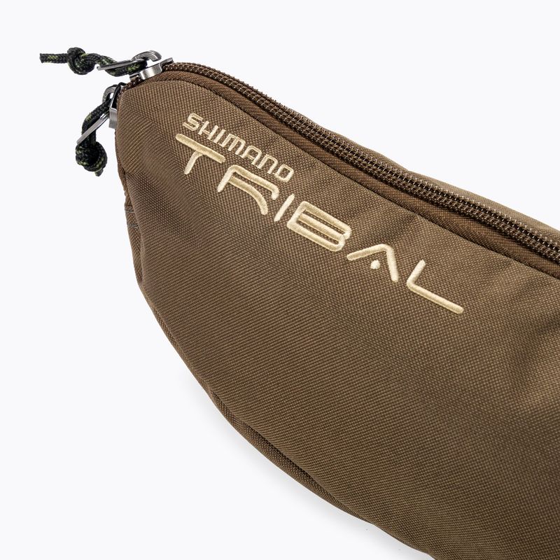 Hnedé puzdro na prúty Shimano Tribal Tactical SHTXL12 5