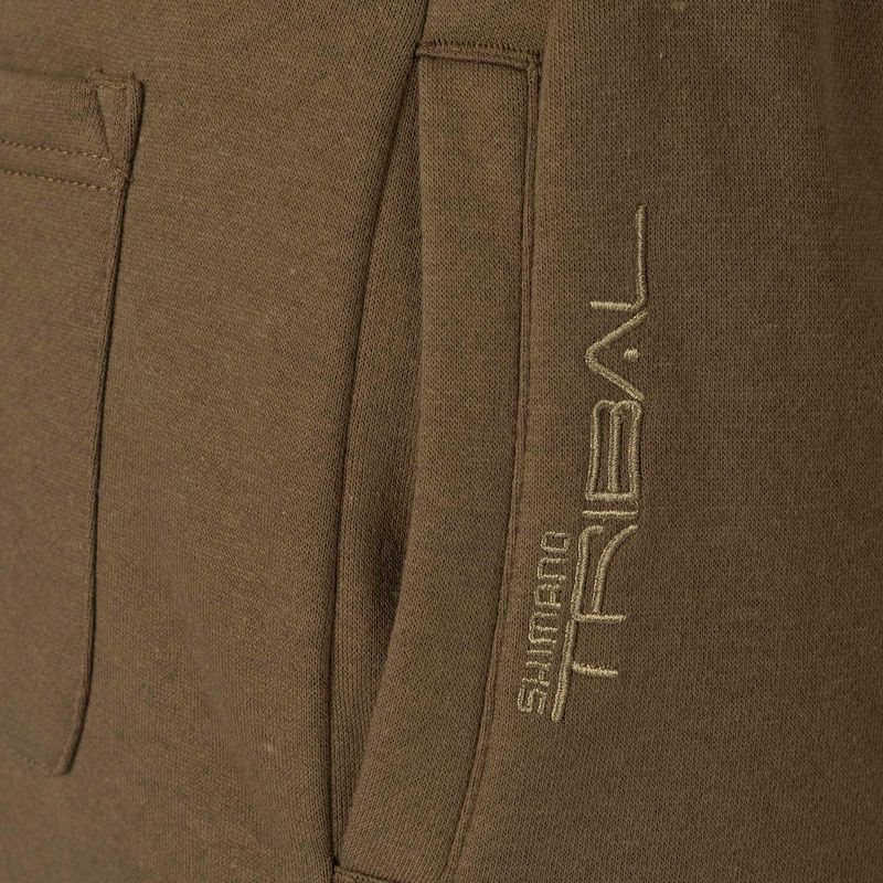 Hnedé rybárske nohavice Shimano Tribal Tactical SHTTW09M 4