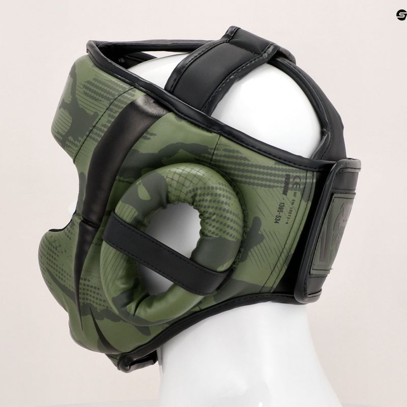 Boxerská prilba Venum Elite khaki camo 7