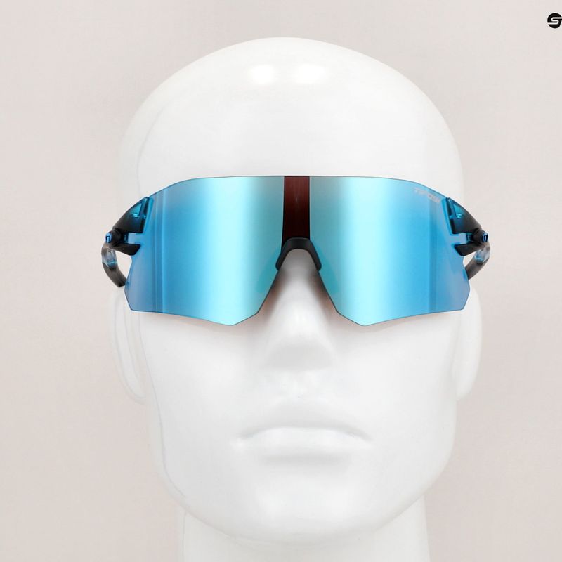 Cyklistické okuliare Tifosi Rail Clarion blue/ac red/clear 9