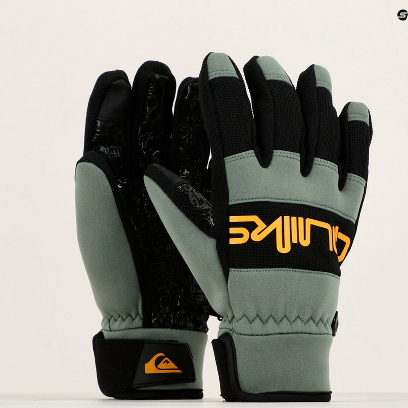 Pánske snowboardové rukavice Quiksilver Method s vavrínovým vencom 7