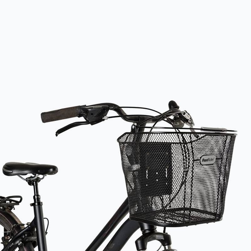 Predný košík na bicykeľ FastRider Beemster Bike Basket Fast Lock 15 l black 3
