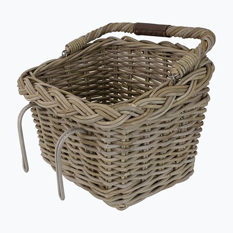 Predný košík na bicykeľ FastRider Elif Rattan Bike Basket 16 l naturel