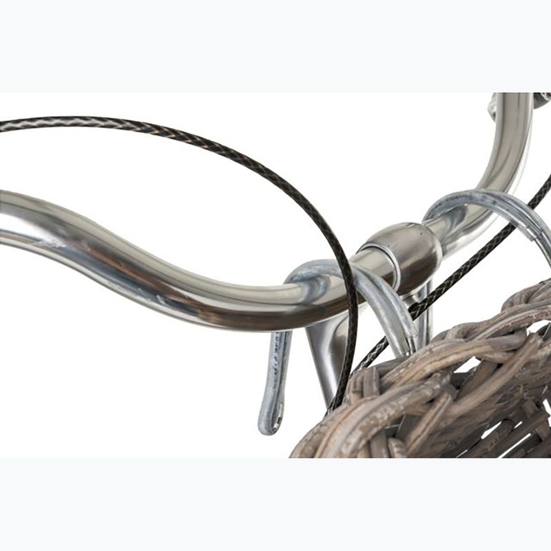 Predný košík na bicykeľ FastRider Elif Rattan Bike Basket 16 l naturel 5