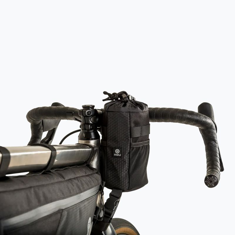 AGU Venture Snack-Pack 1 l čierna taška na riadidlá bicykla 5