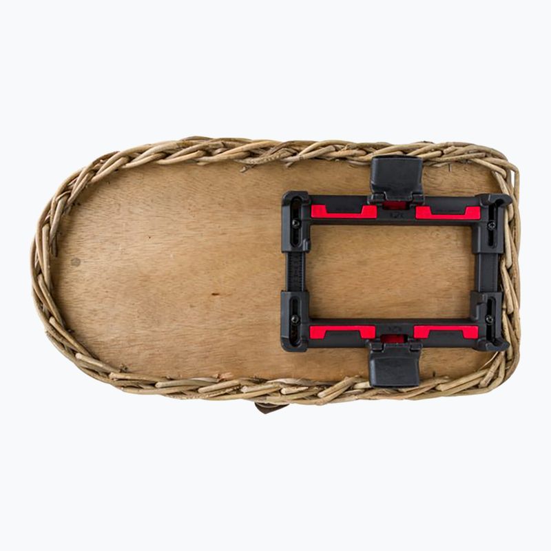 Zadný košík na bicykeľ FastRider Jale Rattan Dog Bike Basket Klickfix 57 l naturel 3