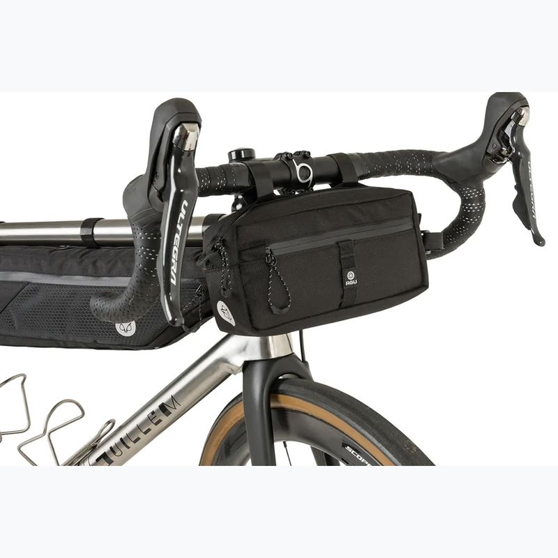 Taška na bicykel na riadidlá AGU Venture Bar Bag Handlebar Bag 2 l black 3