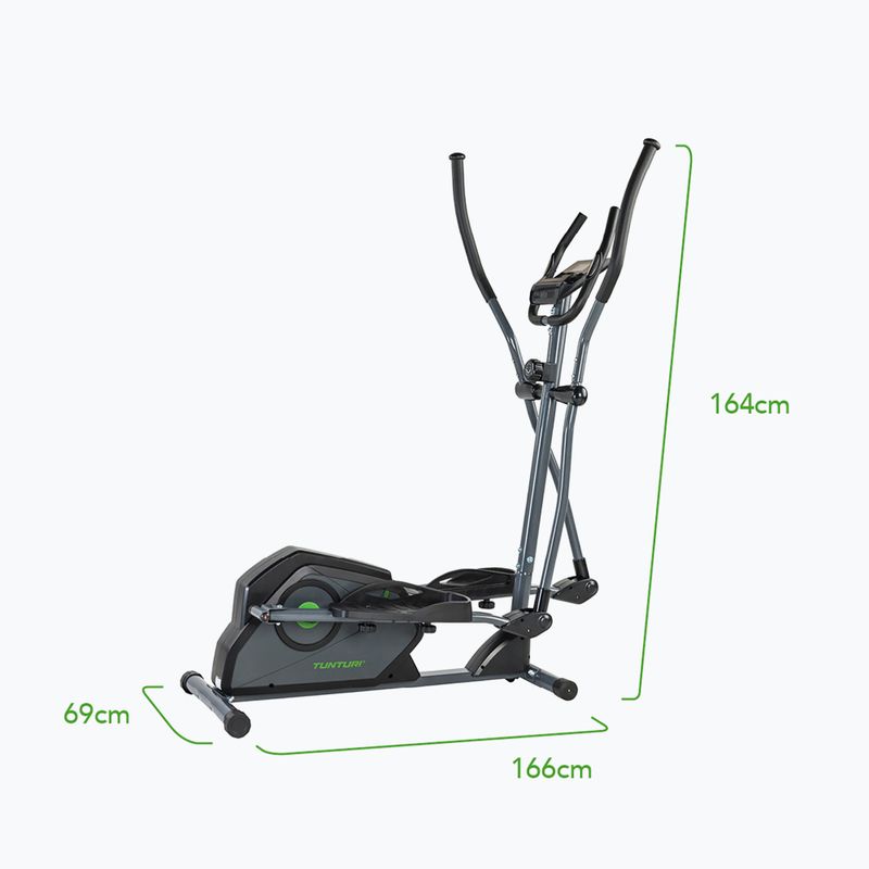 Tunturi Crosstrainer Cardio Fit C30 black orbiter 9