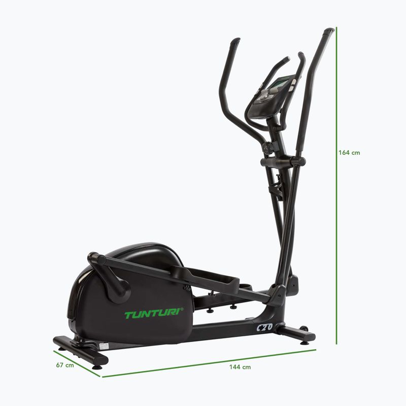 Tunturi Crosstrainer Competence C20-R black orbiter 2