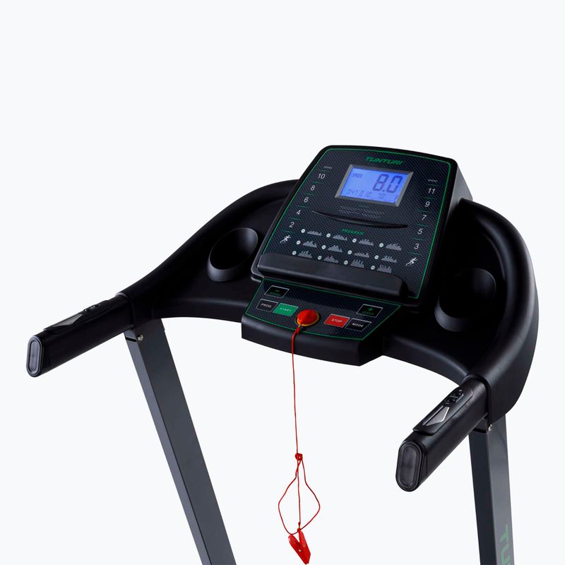 Tunturi Cardio Fit T30 čierny elektrický bežecký pás 3