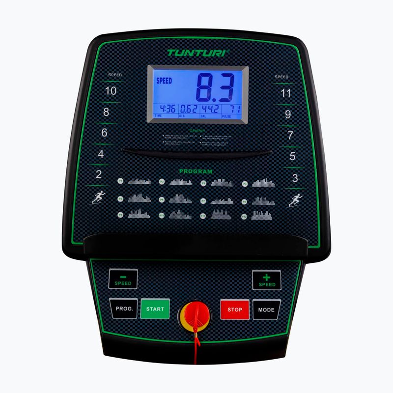 Tunturi Cardio Fit T30 čierny elektrický bežecký pás 4