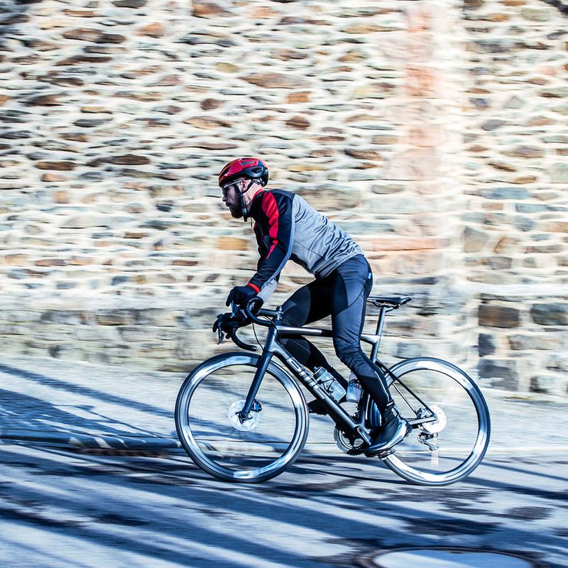 Pánske cyklistické nohavice Rogelli Artico Bib Tight black 6