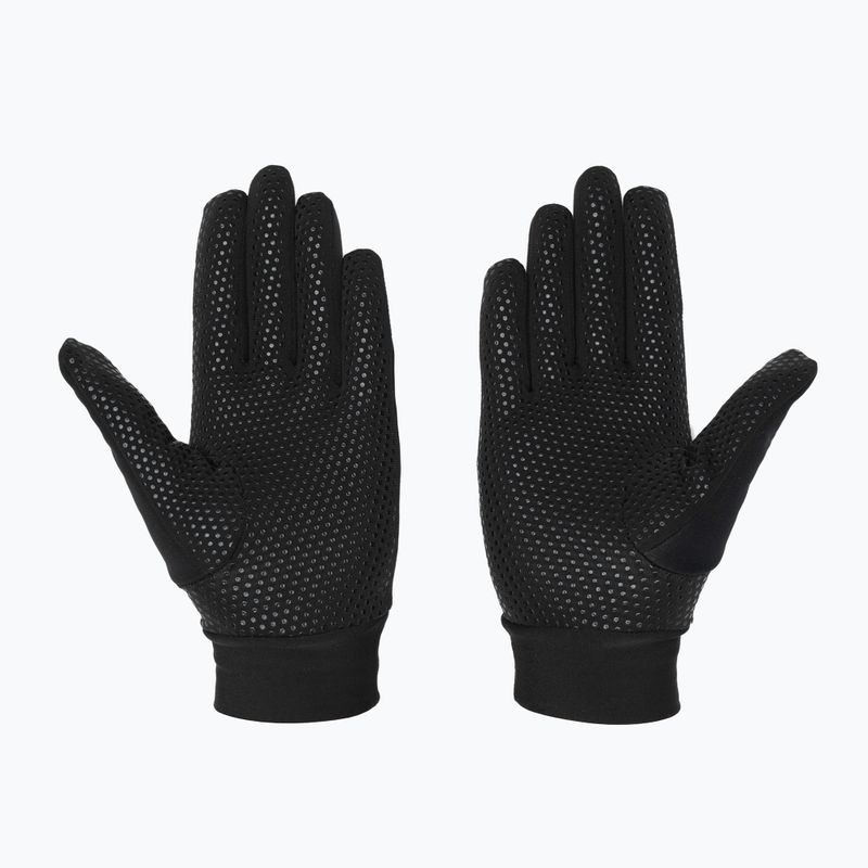 Dámske cyklistické rukavice Rogelli Laval Mid Season LW Windproof black 3