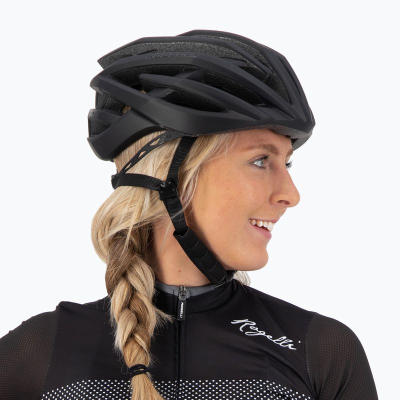 Čierna cyklistická prilba Rogelli Tecta 6