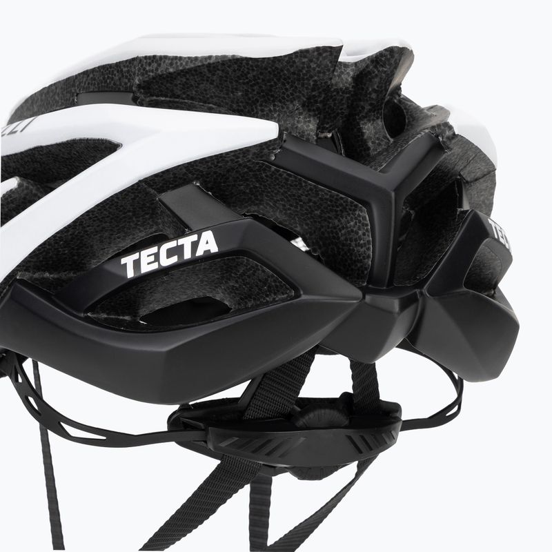 Cyklistická prilba Rogelli Tecta biela/čierna 7