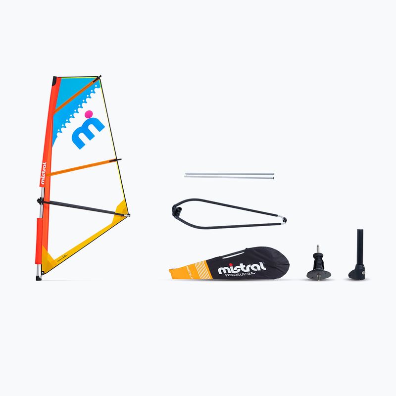 WindSUP Mistral Surf Rig Kompletný s 3.0 plachtou Monofilm multicolor 2