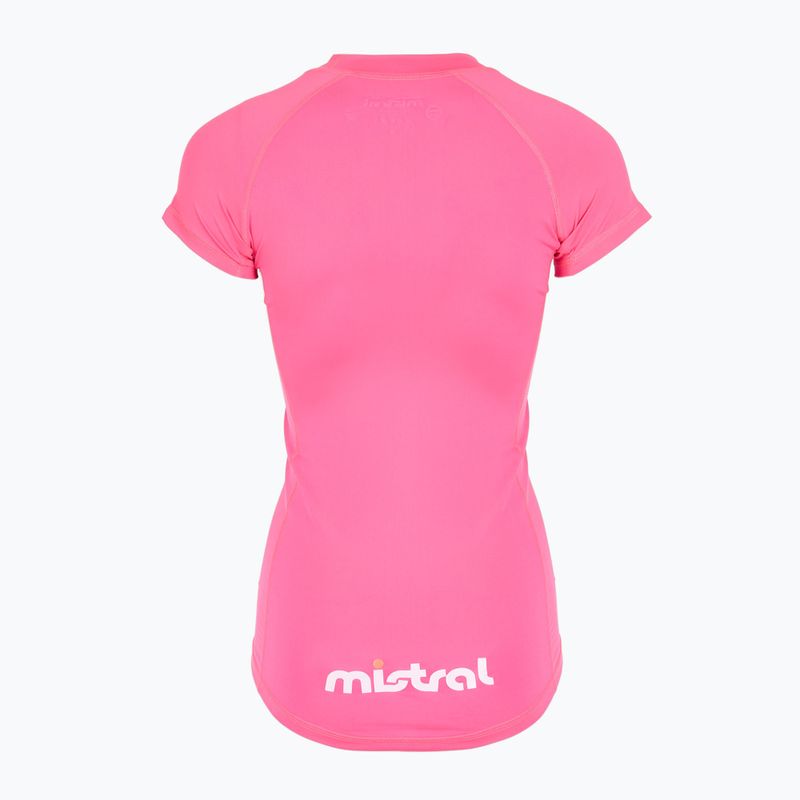 Dámske plavecké tričko Mistral Miami Lycra pinnk flour 5