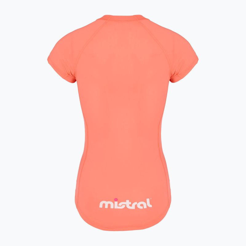 Dámske plavecké tričko Mistral Miami Lycra peach 5