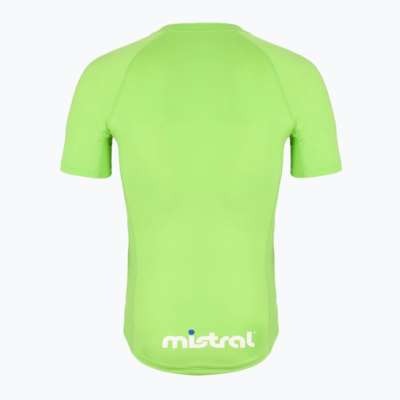 Pánske plavecké tričko Mistral Orlando Lycra green 4